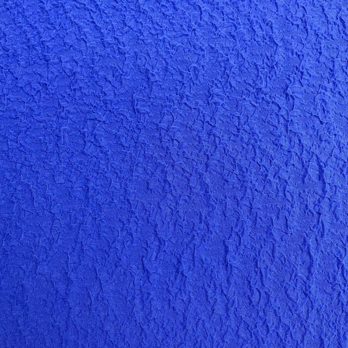 Pound A Metre 3 Metres Tissue Effect Crepe Jersey 55'' Wide (Royal Blue)