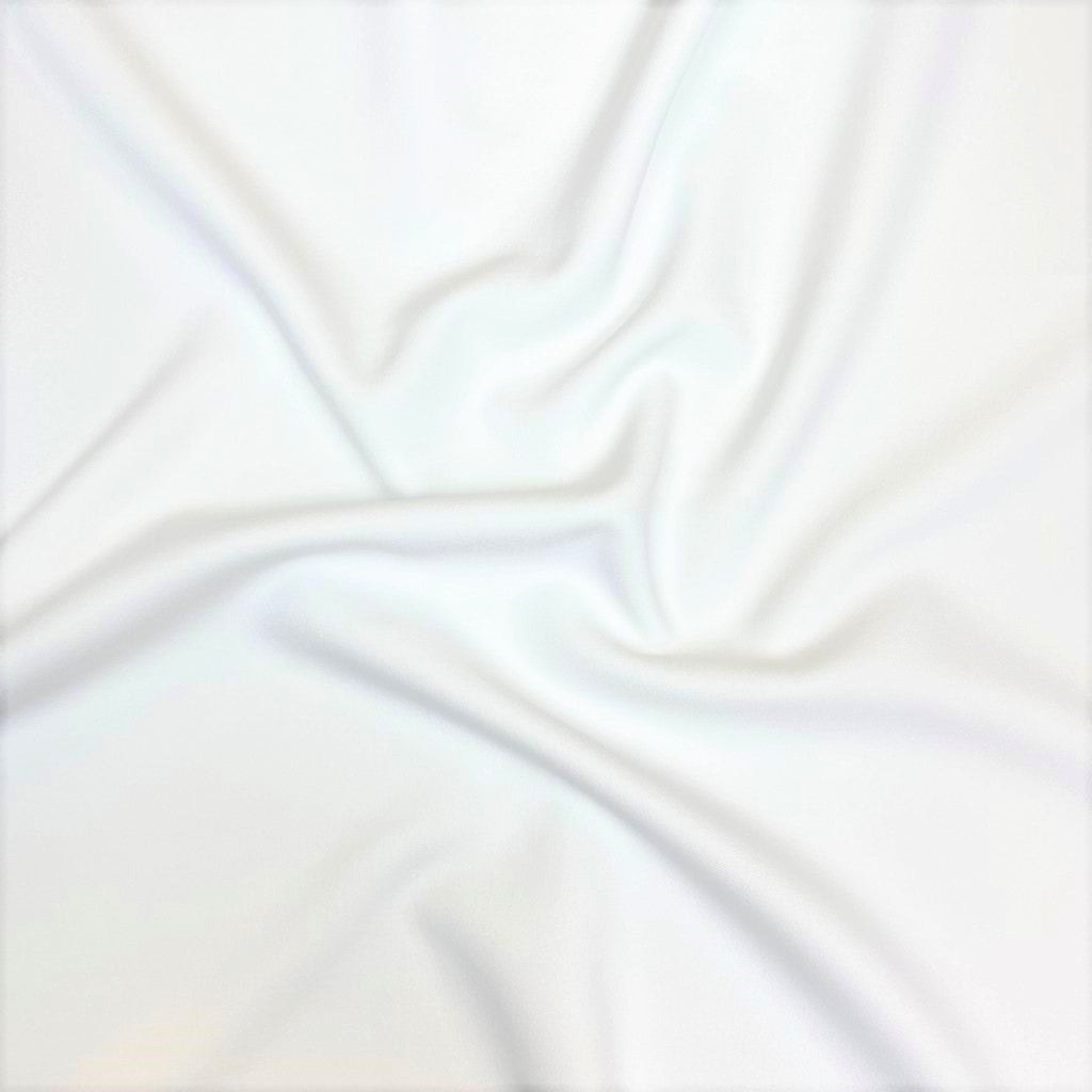 3 Metres Plain Panama, 'White' -55" Wide