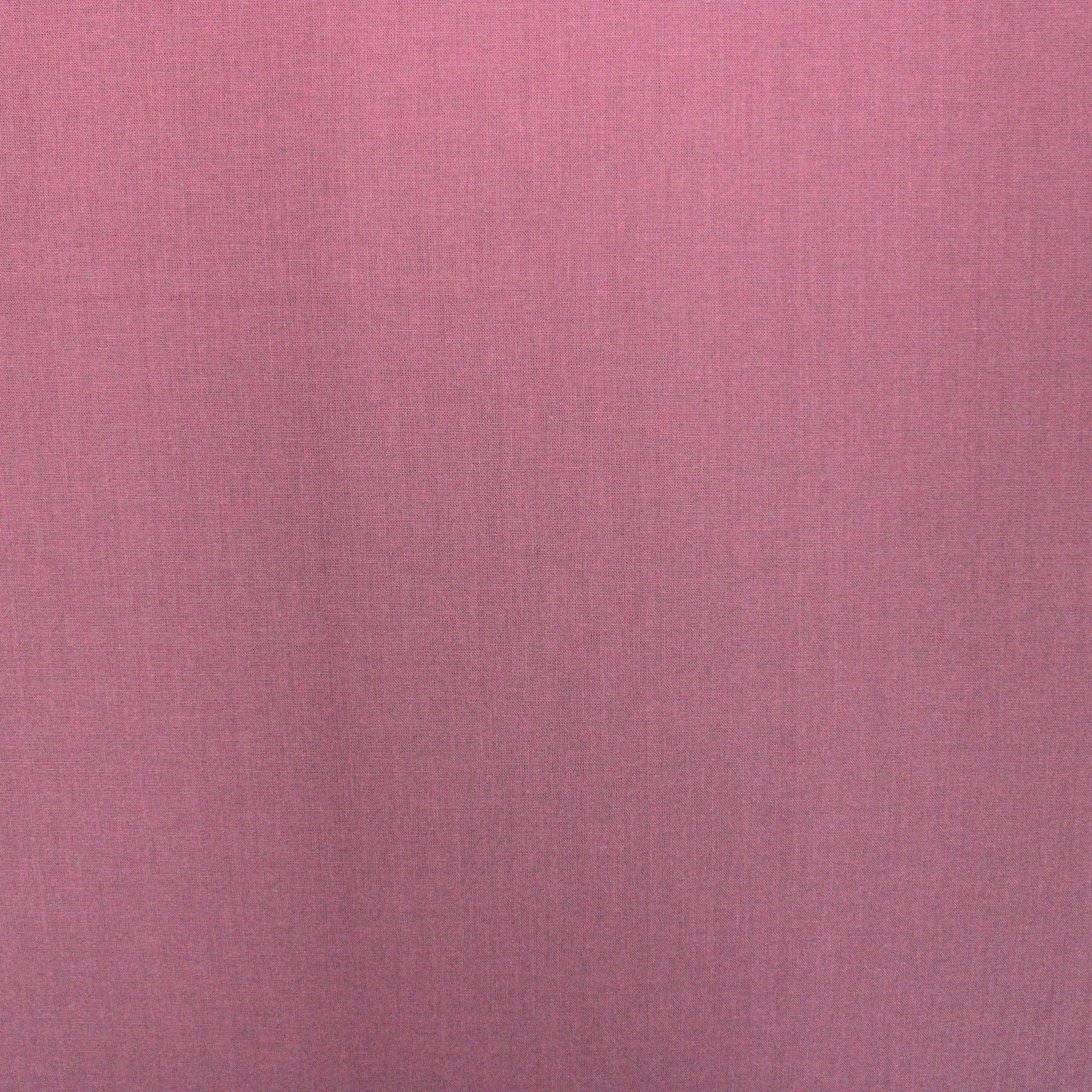 Luxury Plain 100% Cotton - 58" Wide- Mauve (Per Metre)