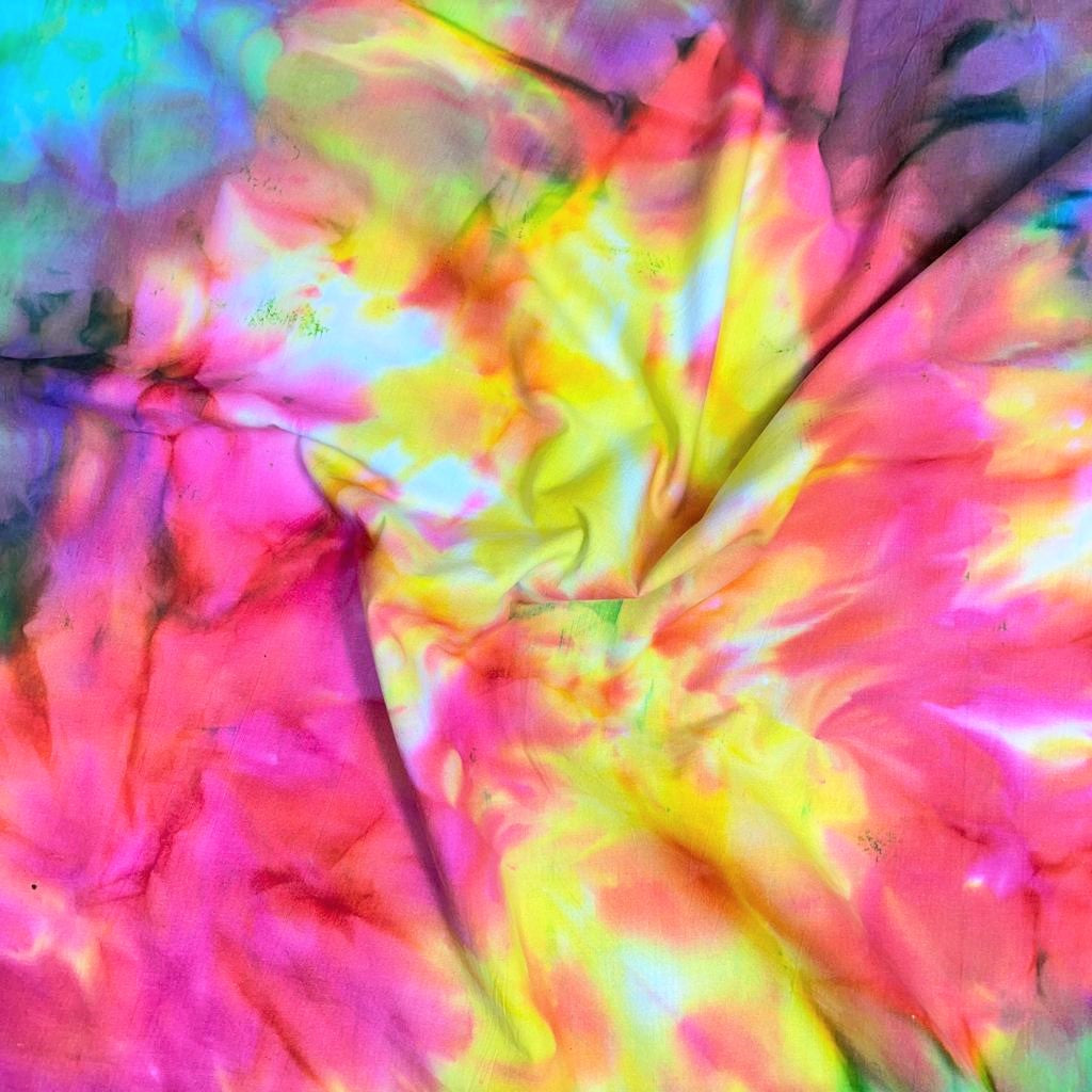 3 Metres Hand Printed Bali Batik, 'Sunrise' - 45" Wide