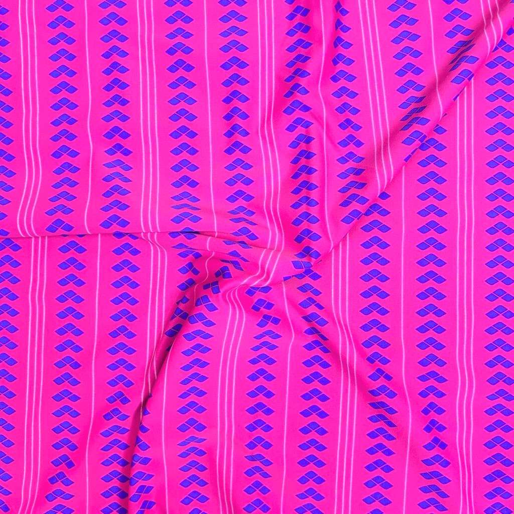 3 Metres Lycra Jersey, 'Arrows' - 55" Wide