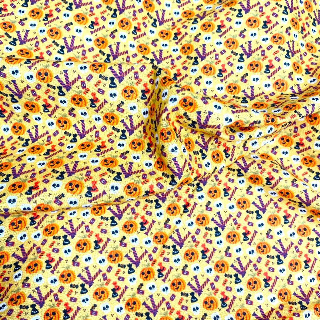 Halloween Themed Cotton, 'Candy' - 45" Wide