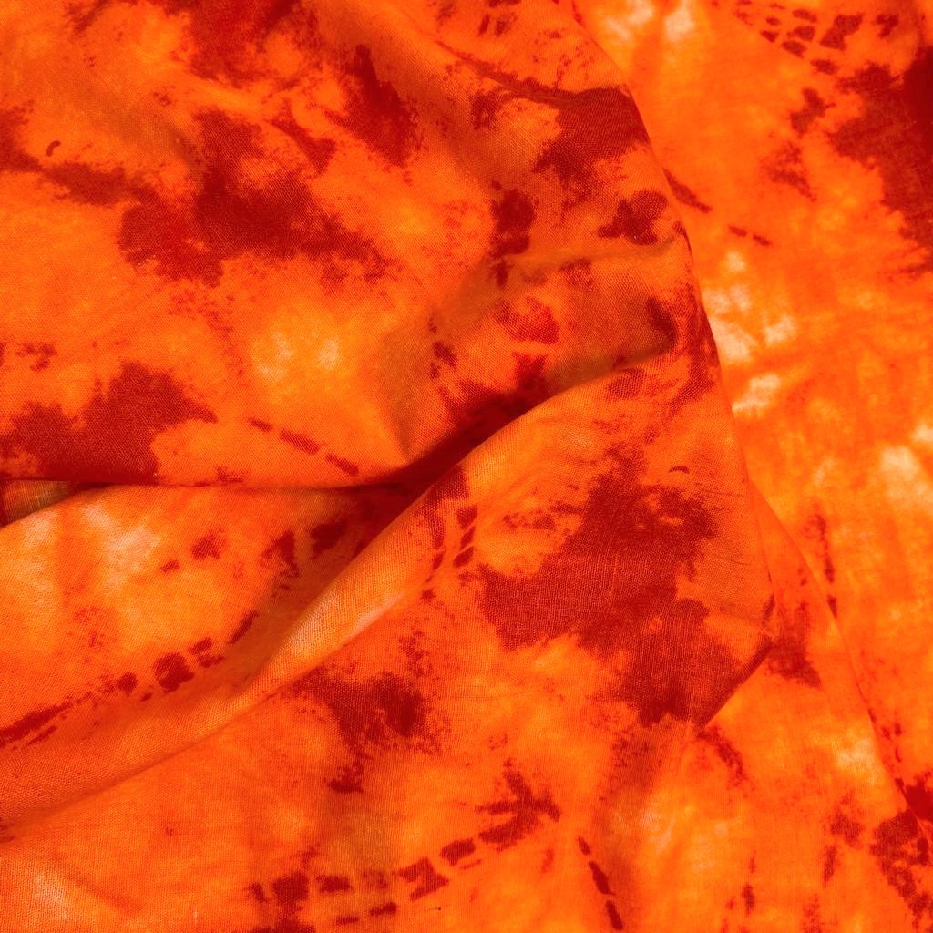 3 Metres Melody Quilting Cotton, 'Orange' - 45" Wide