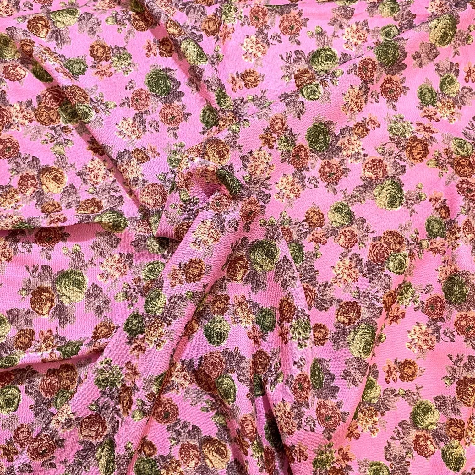 Printed Alpine Rayon, 'PRINT 4' -45" Wide (3 Metres)