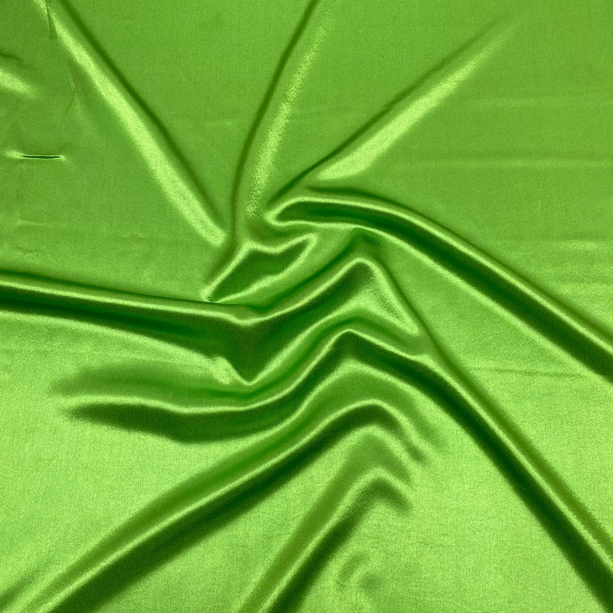 Luxury Crepe Backed Sateen - 54" Wide - Lime