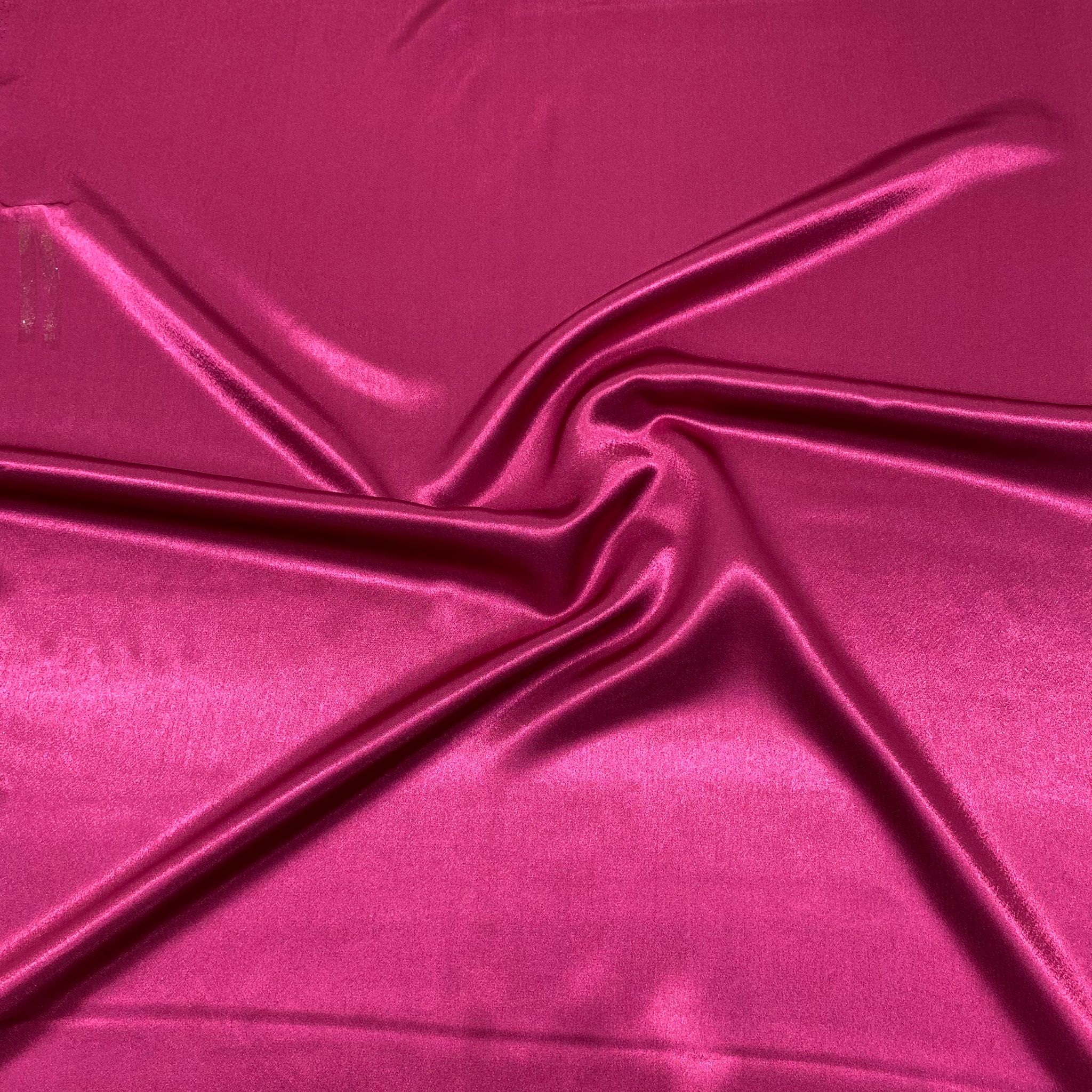 Luxury Crepe Backed Sateen - 54" Wide - Fusia Pink