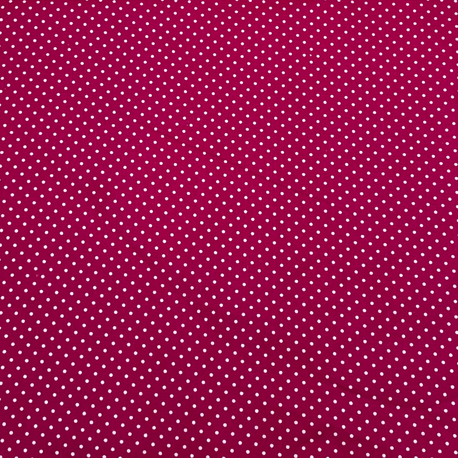 Per metre Premium Quilting Cotton, 'Polka Cerise' - 45" Wide