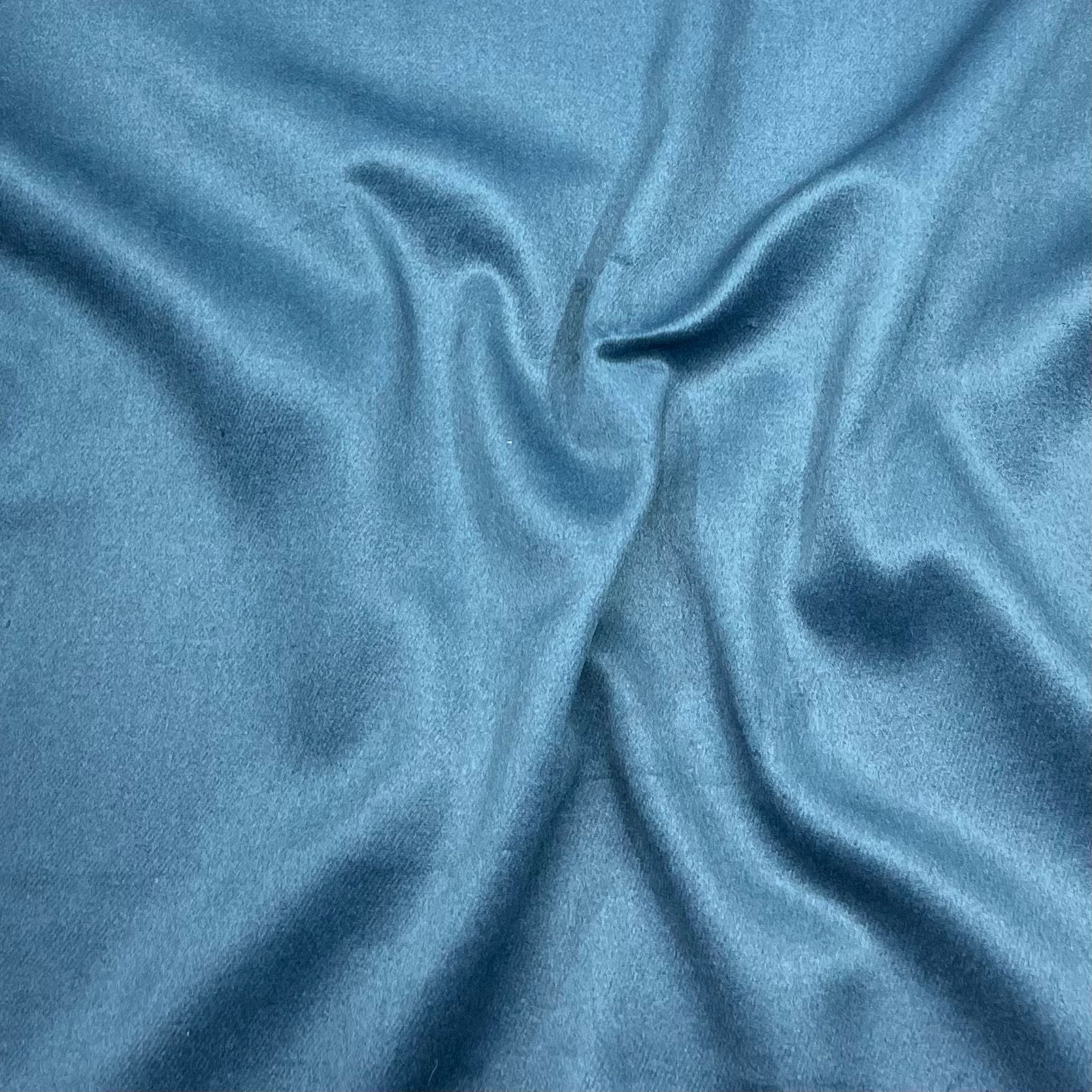 Premium Wool Rich Fabric 55" Wide (Teal)