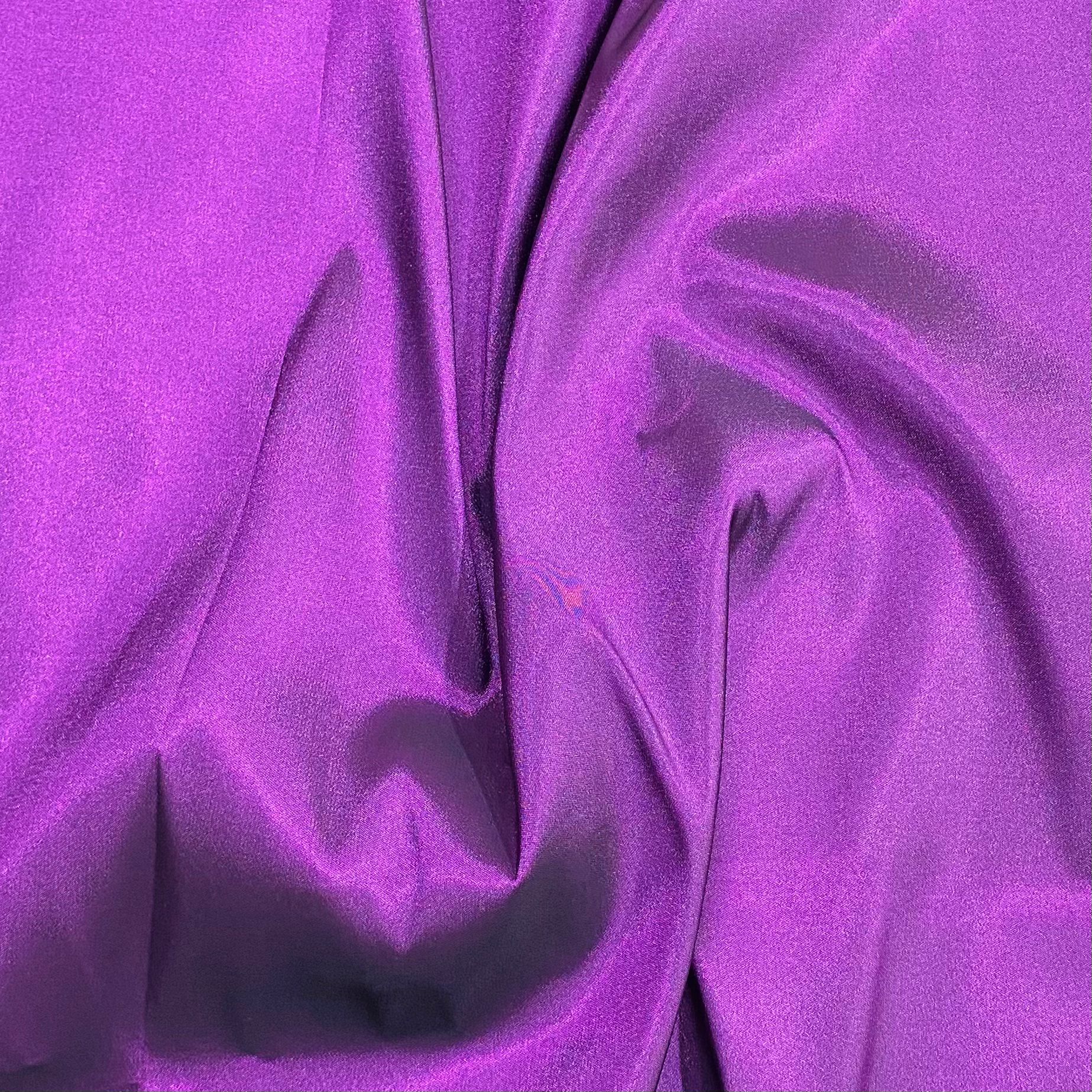 Premium Taffeta Feel Fabric, 'Purple', 55" (3 Metres)