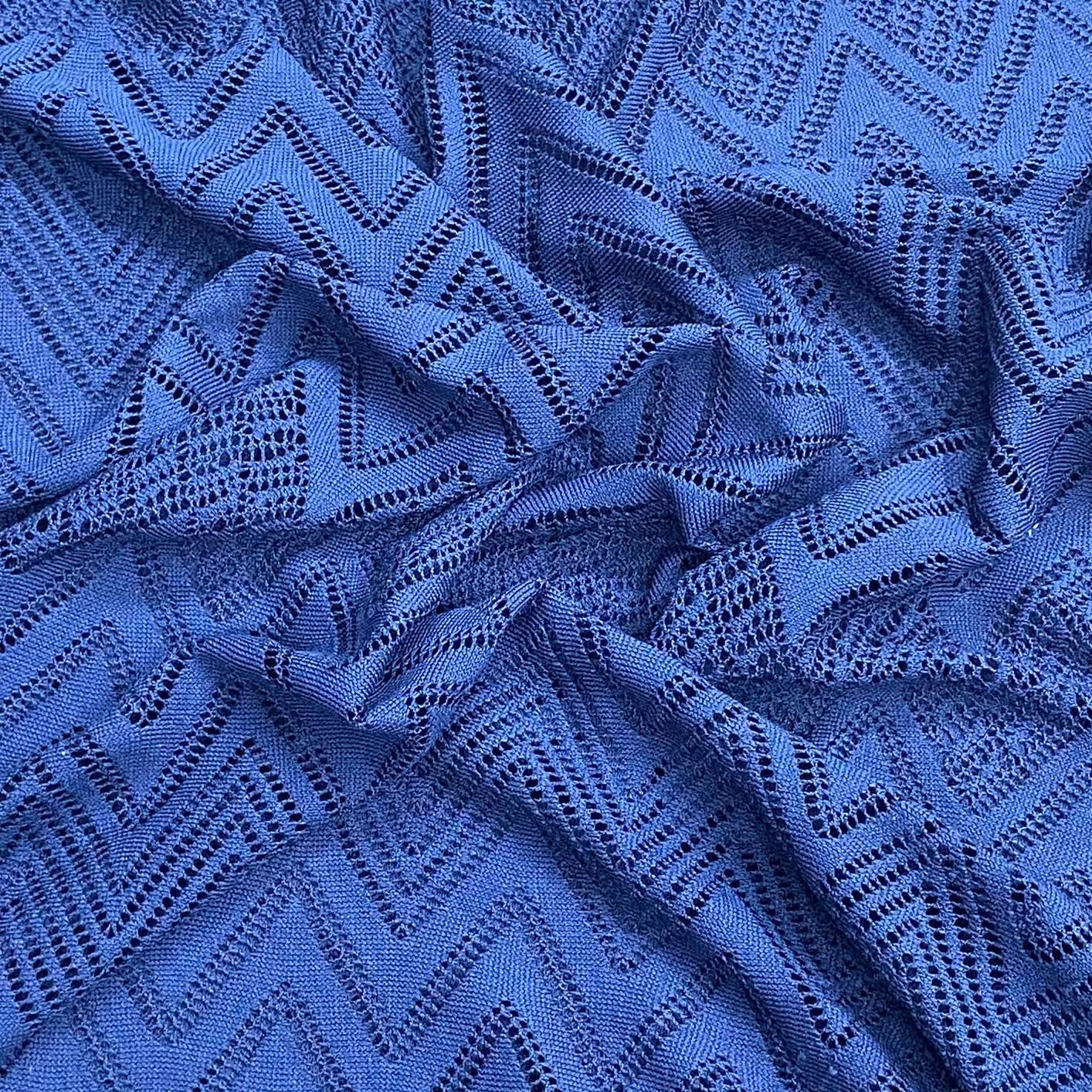 Luxury Detail Lace, 'Navy' 55" Wide (3 Metres)