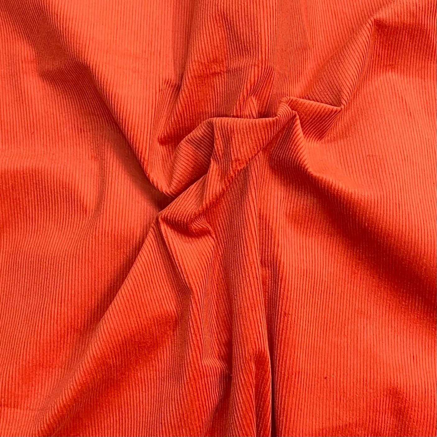 Premium Super Soft Cotton Needle Corduroy 55 Wide Orange Dream Premium Super Soft Cotton Needle Corduroy 55 Wide Orange Dream