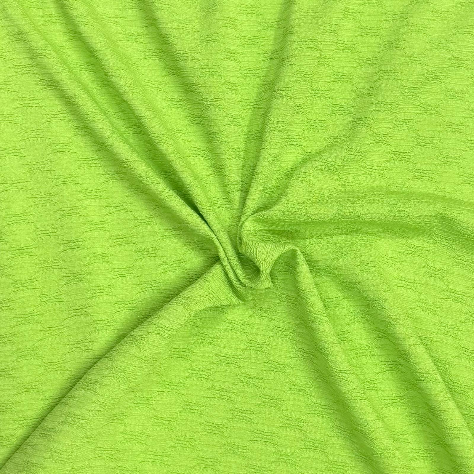3 Metre Luxurious Soft Textured Crepe Jersey - 60"- (Green)