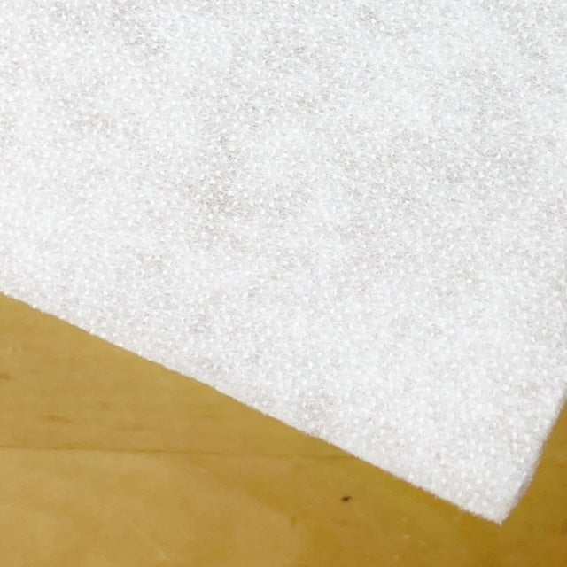 Iron-On Fusible Fleece 90cm Wide- White - Pound A Metre