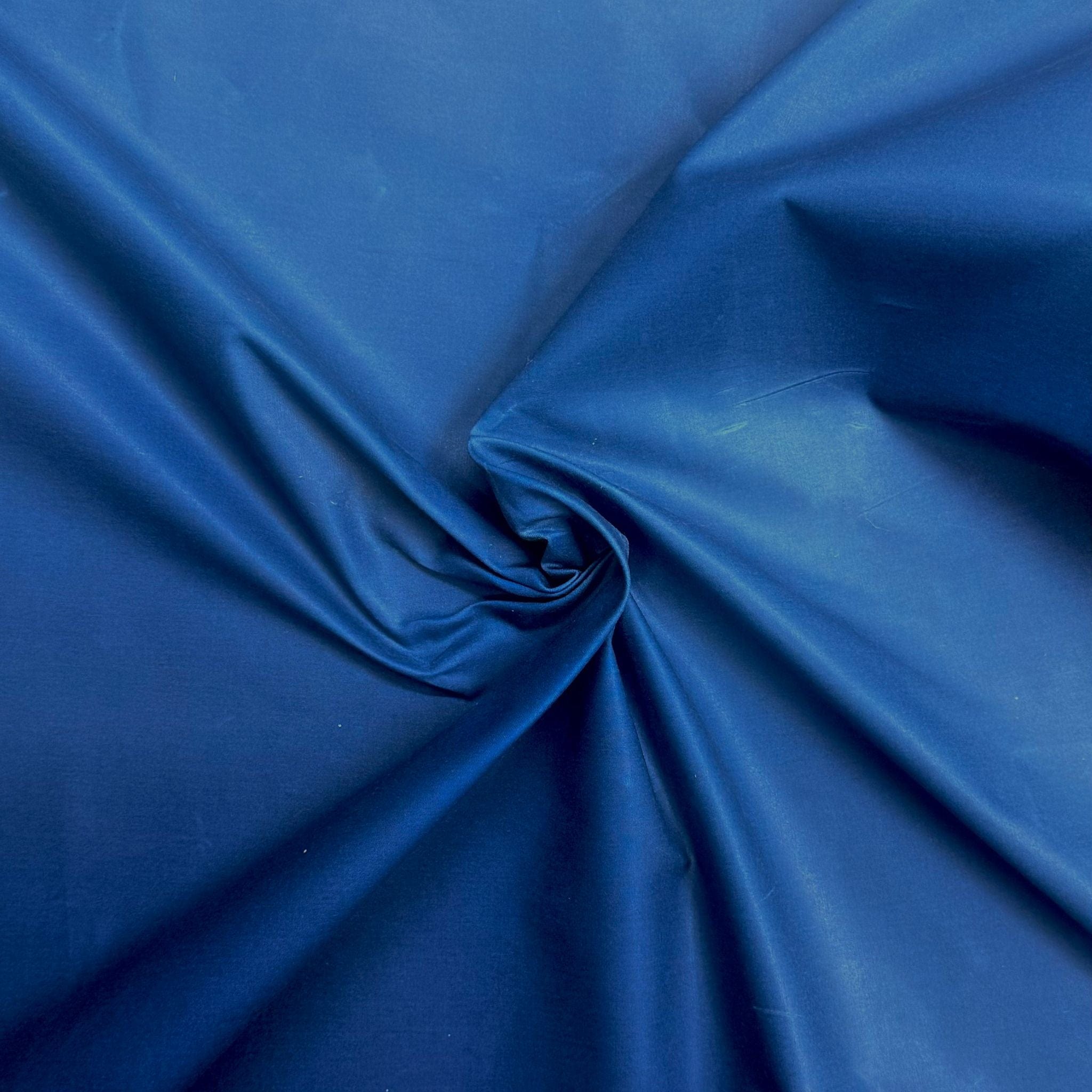 Pound A Metre Per Metre Waxed 100% Cotton (Shelter Cloth) - 55"- (Petrol Blue)