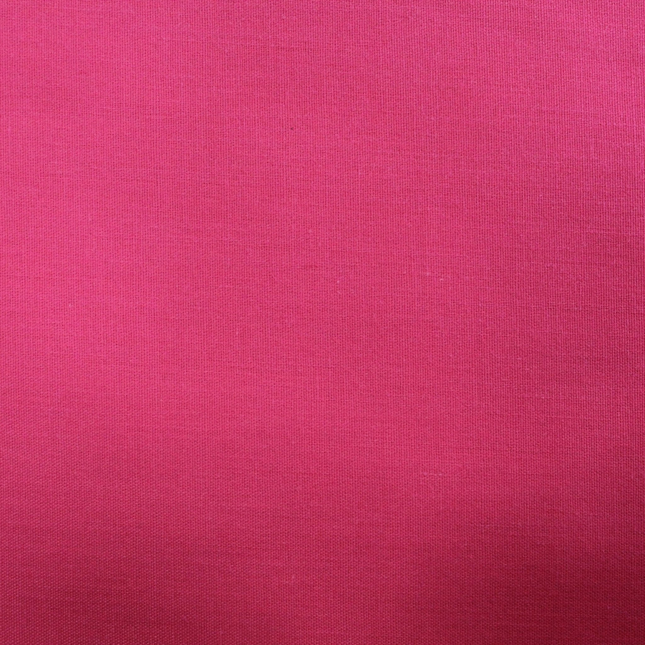 Premium Plain Polycotton Fabric, 60° Washable, 45"- 20 Colours Available - Pound A Metre