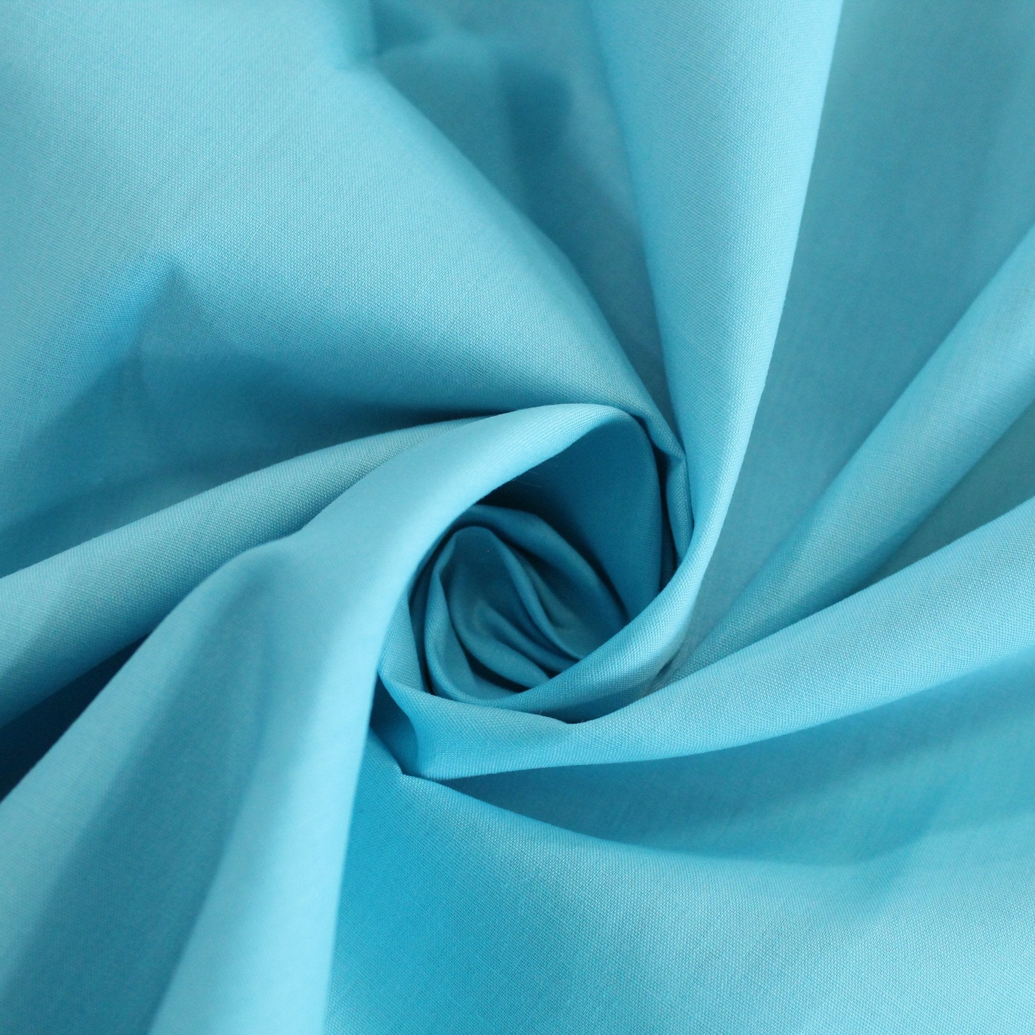 Premium Plain Polycotton Fabric, 60° Washable, 45"- 20 Colours Available - Pound A Metre