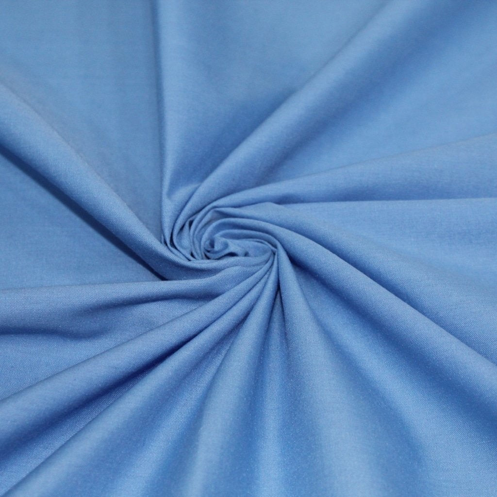 Premium Plain Polycotton Fabric, 60° Washable, 45"- 20 Colours Available - Pound A Metre