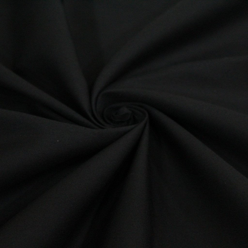 Premium Plain Polycotton Fabric, 60° Washable, 45"- 20 Colours Available - Pound A Metre