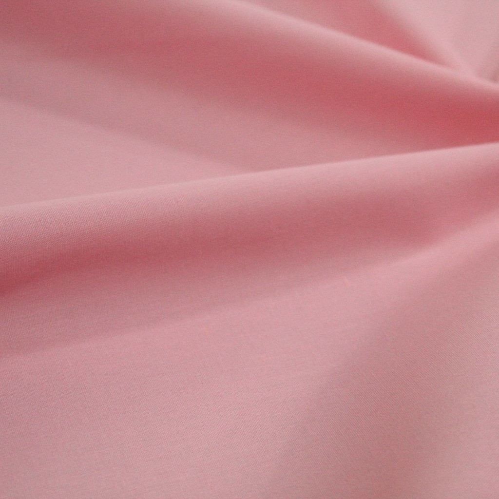 Premium Plain Polycotton Fabric, 60° Washable, 45"- 20 Colours Available - Pound A Metre