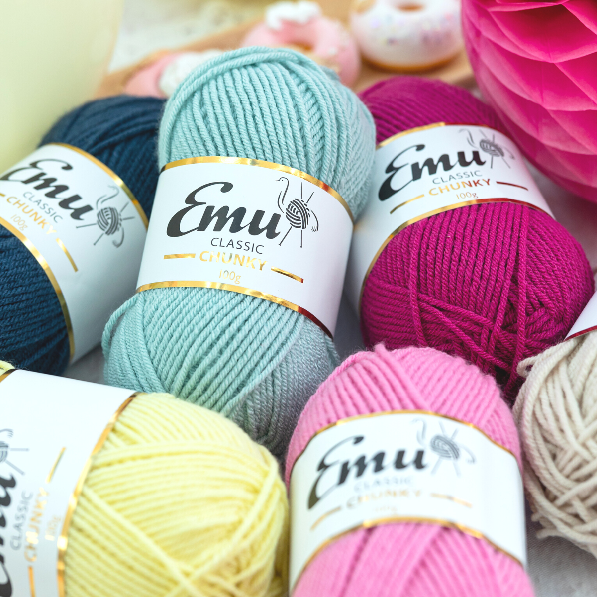 Emu Classic Chunky Yarn- 100g
