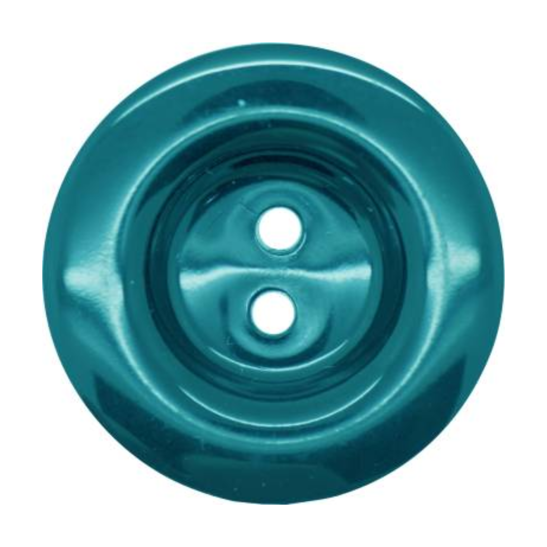 Italian 2 Hole Chunky Button- 15mm (Pack of 5) (14 Colours Available)