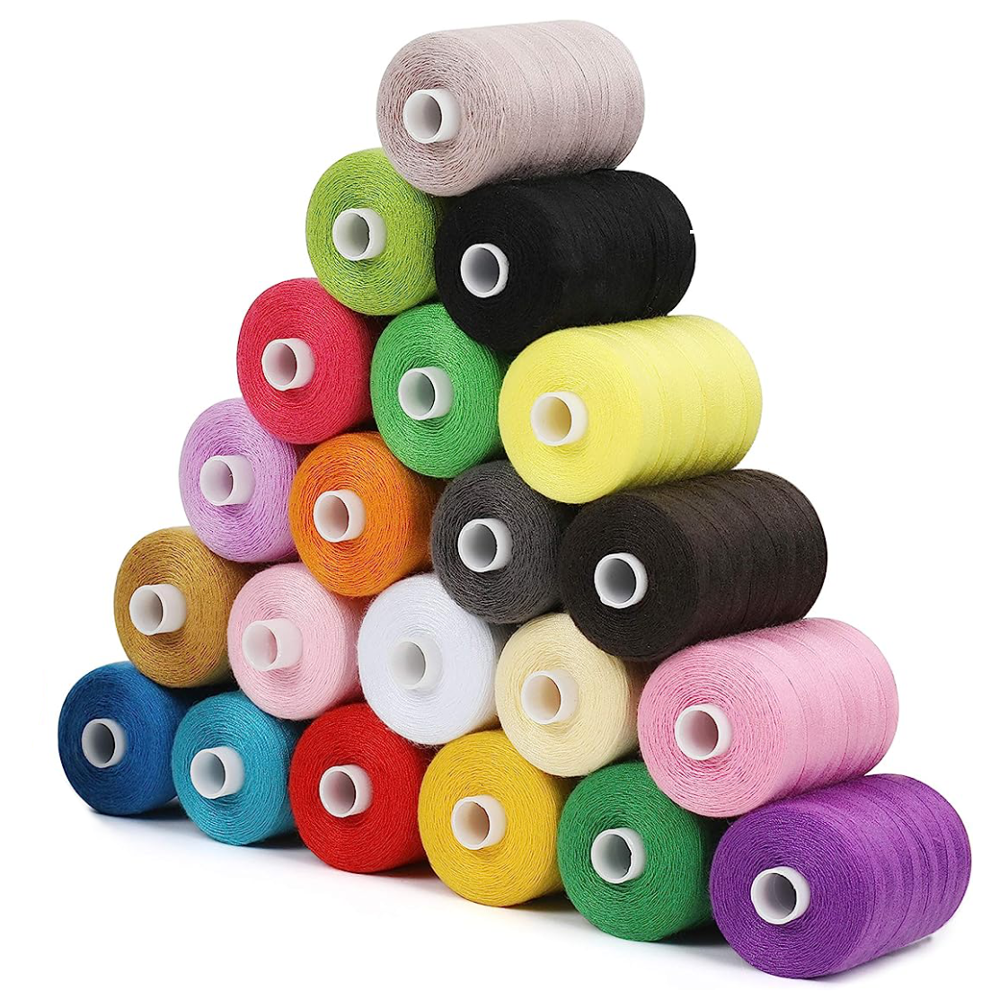 1000 Yards Sewing Threads Bundle- 10 Or 20 Pack