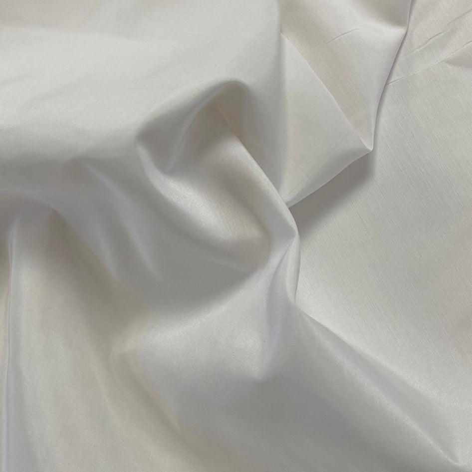 3 Metres Polyester Taffeta , 'WHITE' -55" Wide