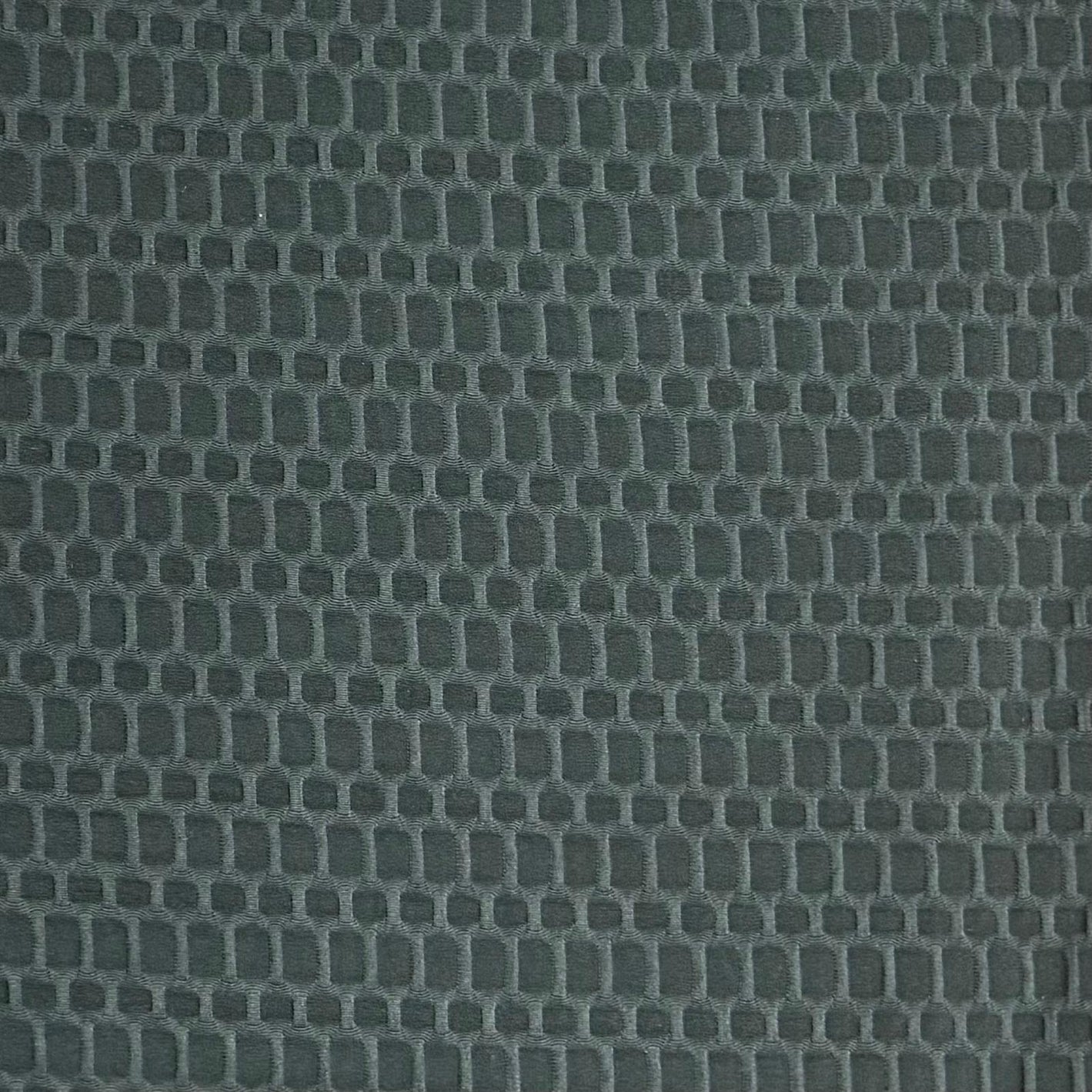 Pound A Metre 3 Metre Luxurious Winter Dobby Jersey - 60"-  (Black)