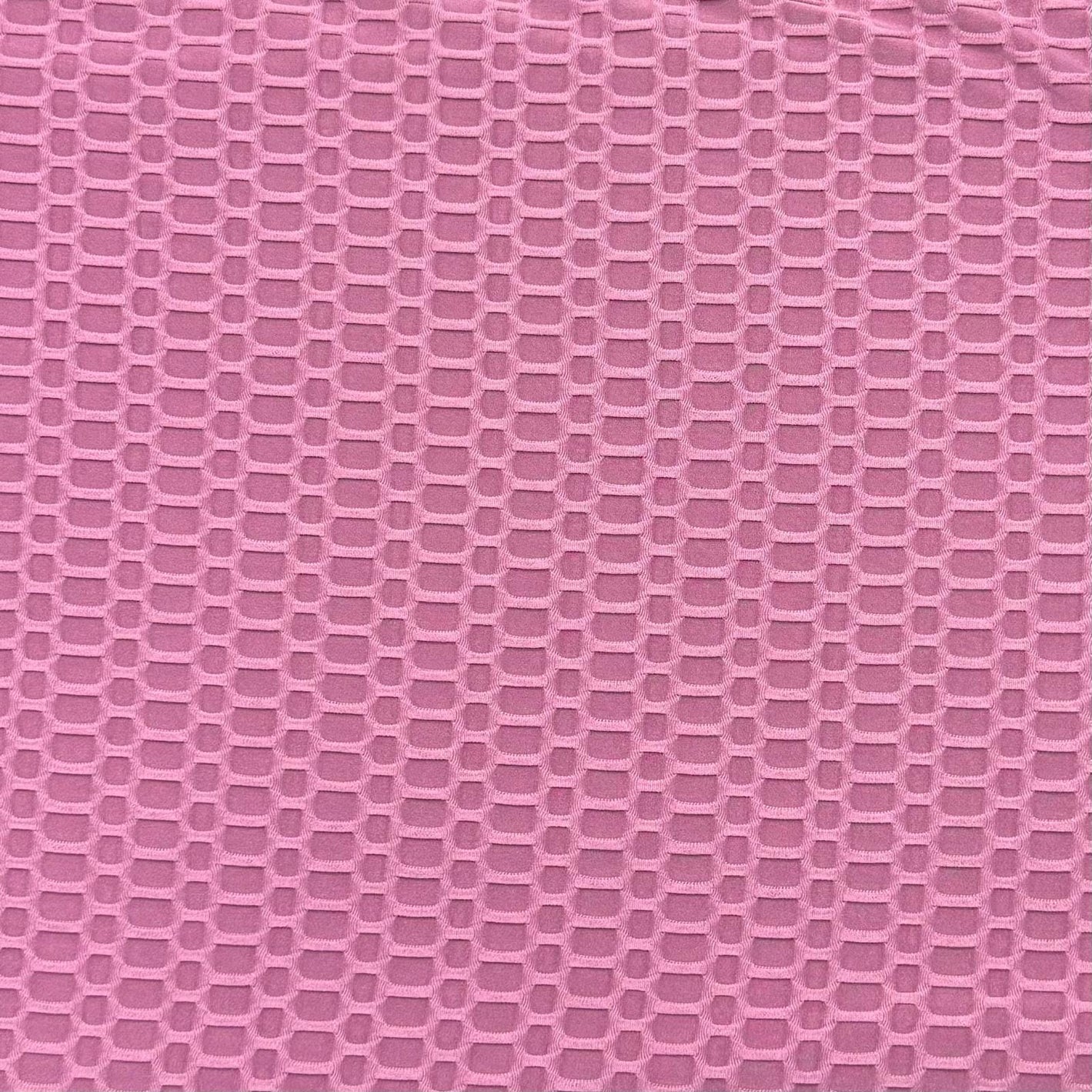 Pound A Metre 3 Metre Luxurious Winter Dobby Jersey - 60"-  (Mauve)