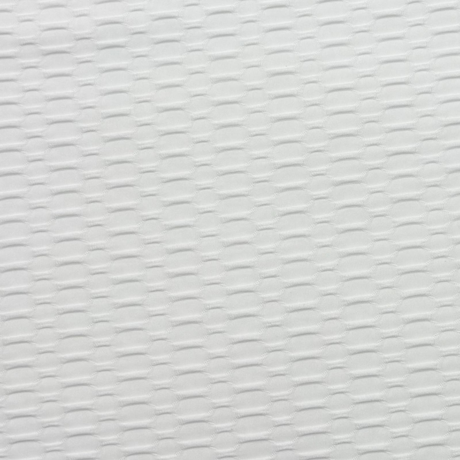 Pound A Metre 3 Metre Luxurious Winter Dobby Jersey - 60"-  (White)