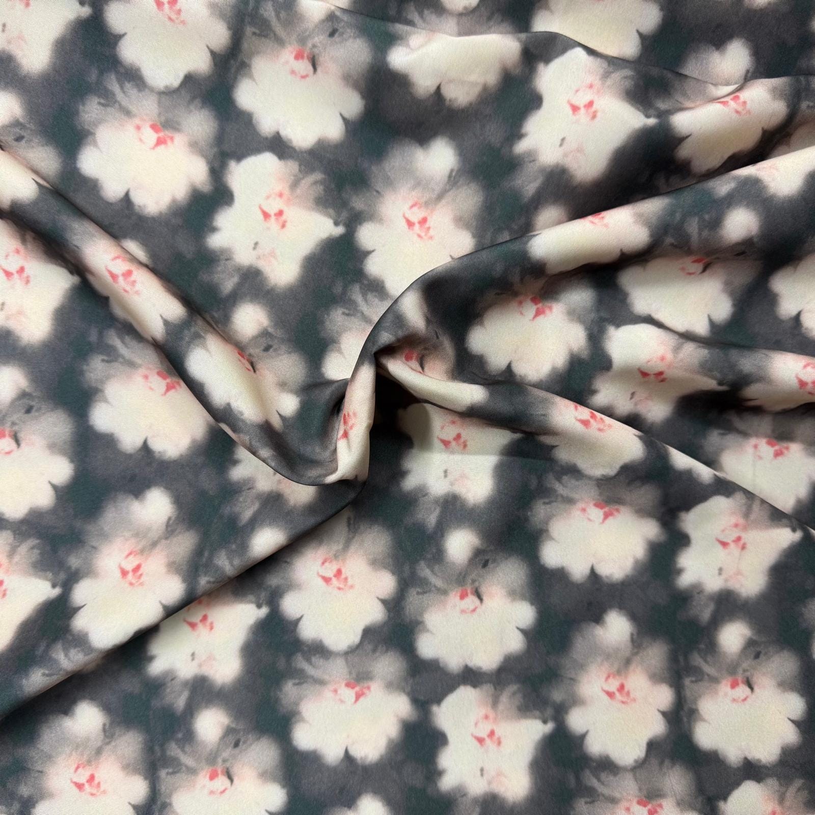 Pound A Metre 3 Metres Lightweight Printed Suiting 55" Wide (Flowers)