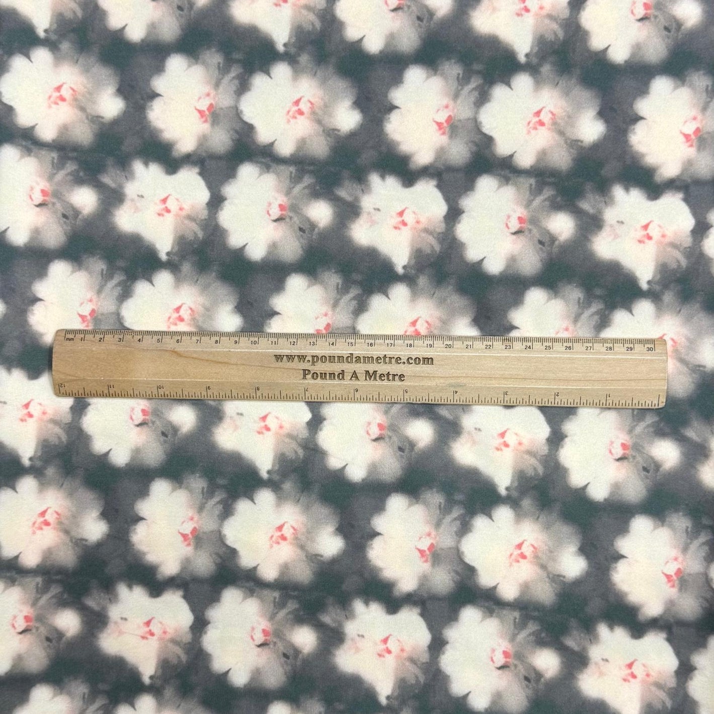 Pound A Metre 3 Metres Lightweight Printed Suiting 55" Wide (Flowers)