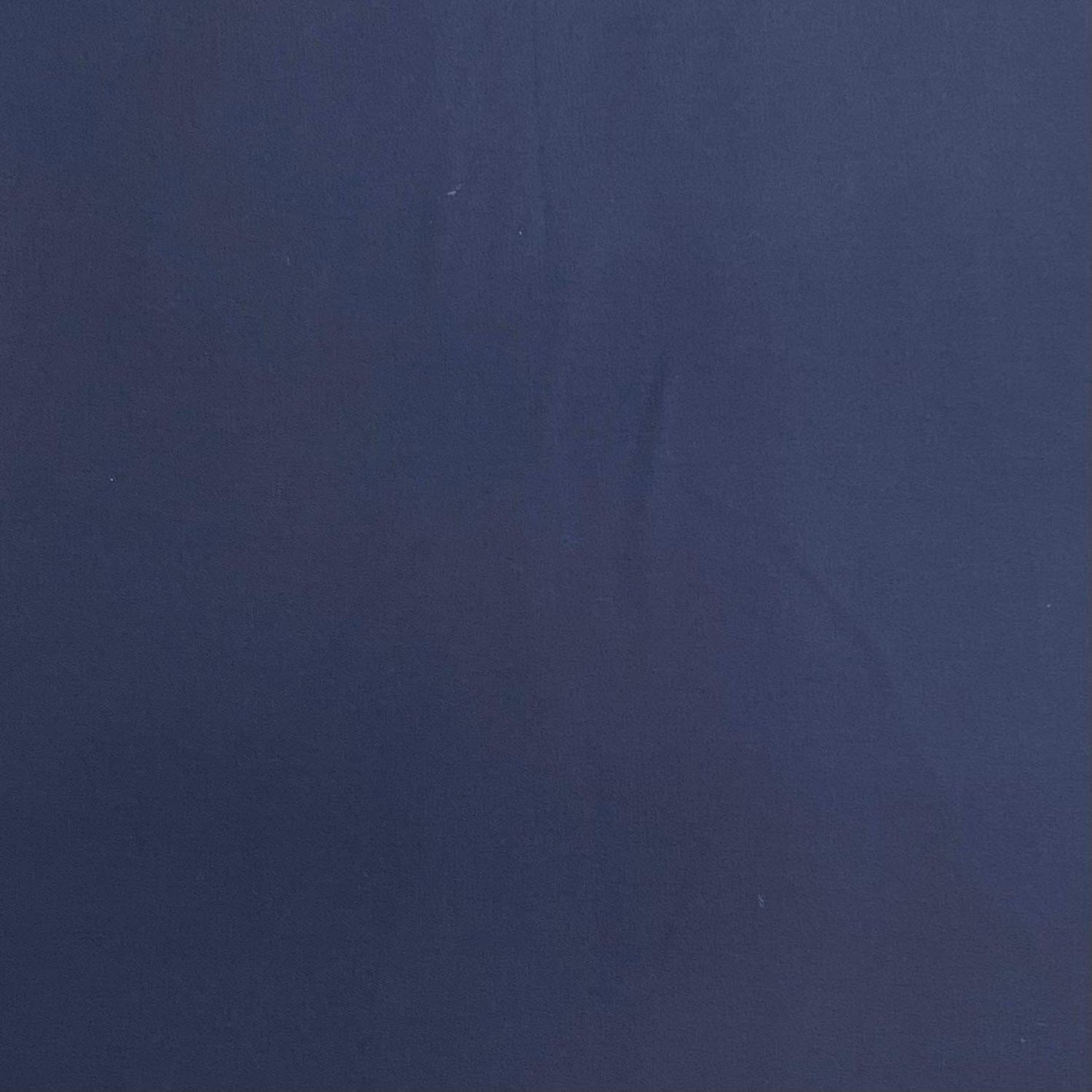 Pound A Metre 3 Metres Luxurious Plain Winter Viscose- 55'' - (Navy)