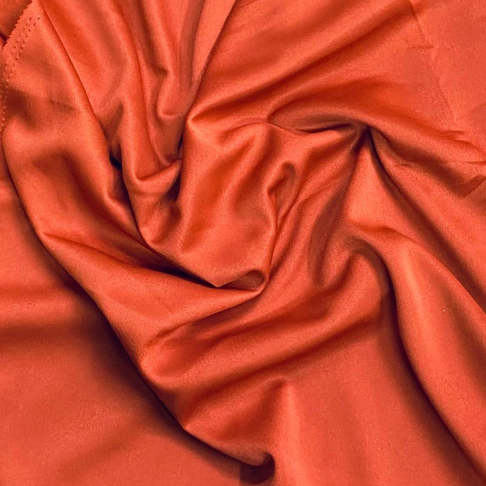 Pound A Metre 3 Metres Luxurious Polyester Jersey- 58'' Wide (Rust)