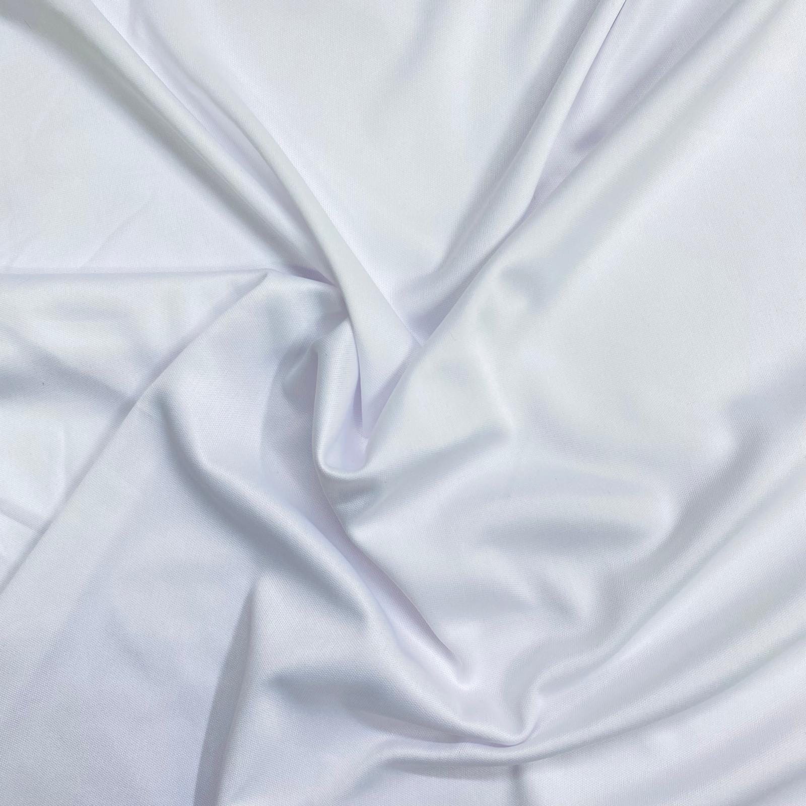 Pound A Metre 3 Metres Luxurious Polyester Jersey- 58'' Wide (White)