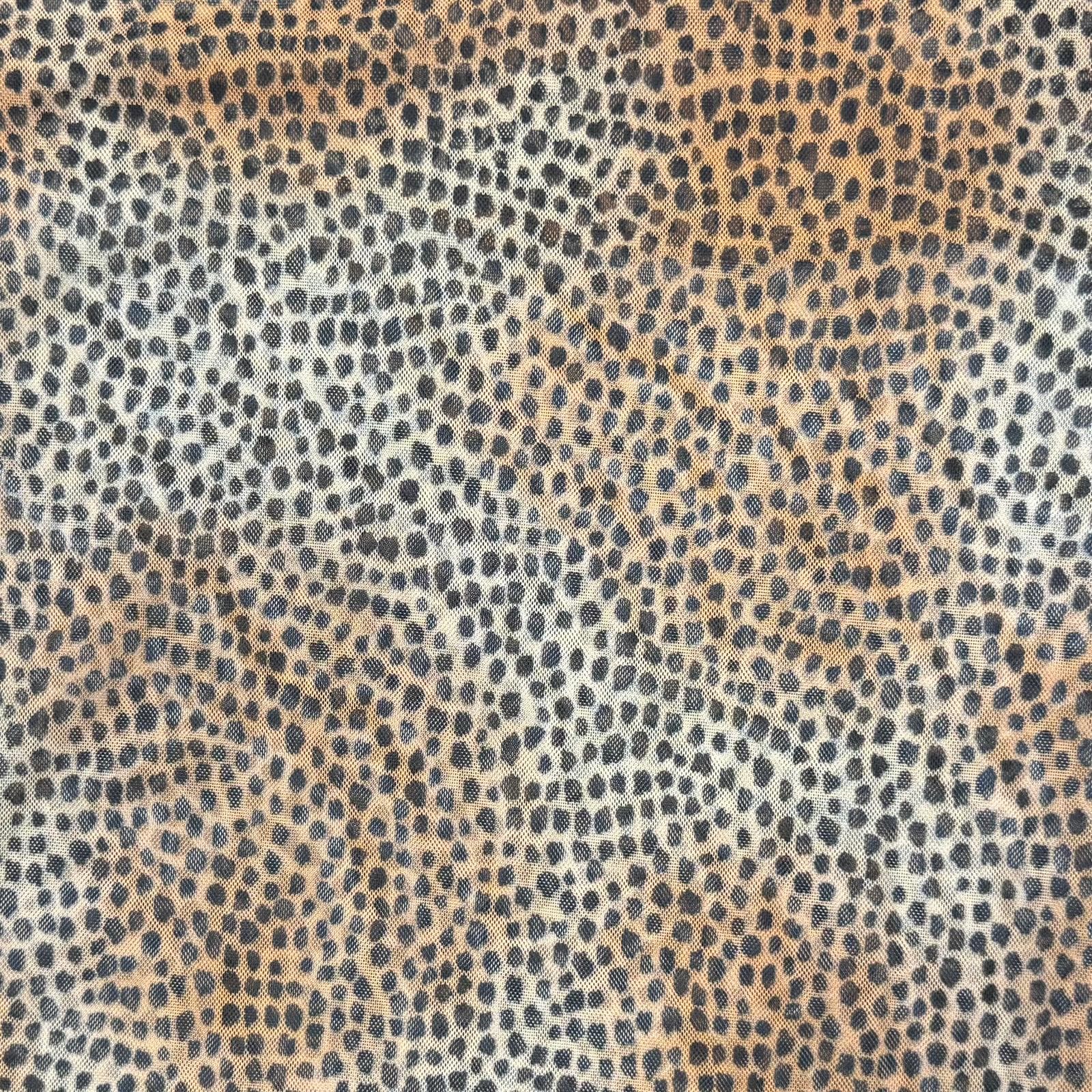 Pound A Metre 3 Metres Luxurious Printed Lycra Jersey 55" Wide (Cheetah)