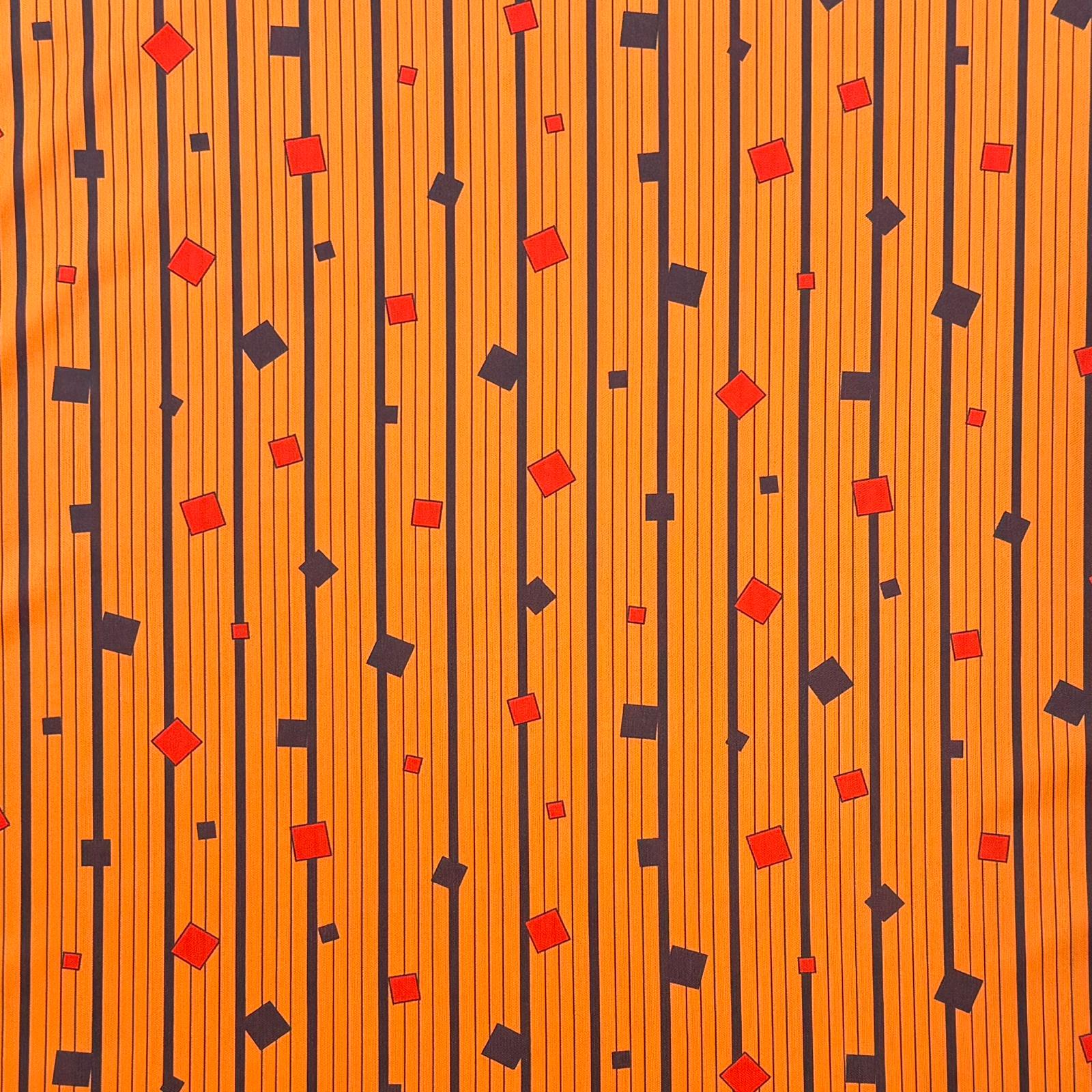 Pound A Metre 3 Metres Luxurious Printed Satin Effect Jersey 55" Wide (Falling)