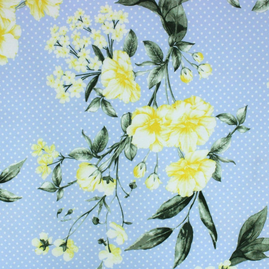 Pound A Metre 3 Metres 3 Metres Luxury Soft Ponte Scuba - 55" Wide (Garden)