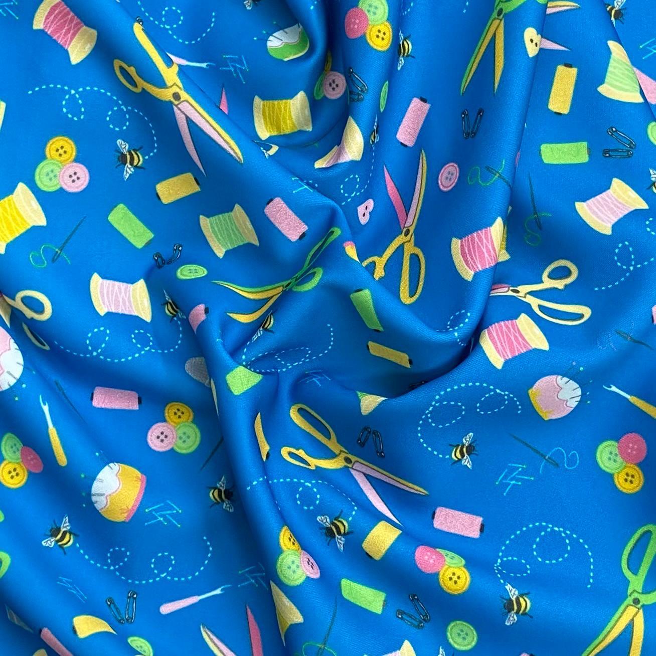 Pound A Metre 3 Metres 3 Metres Luxury Soft Ponte Scuba - 55" Wide (Sewing)