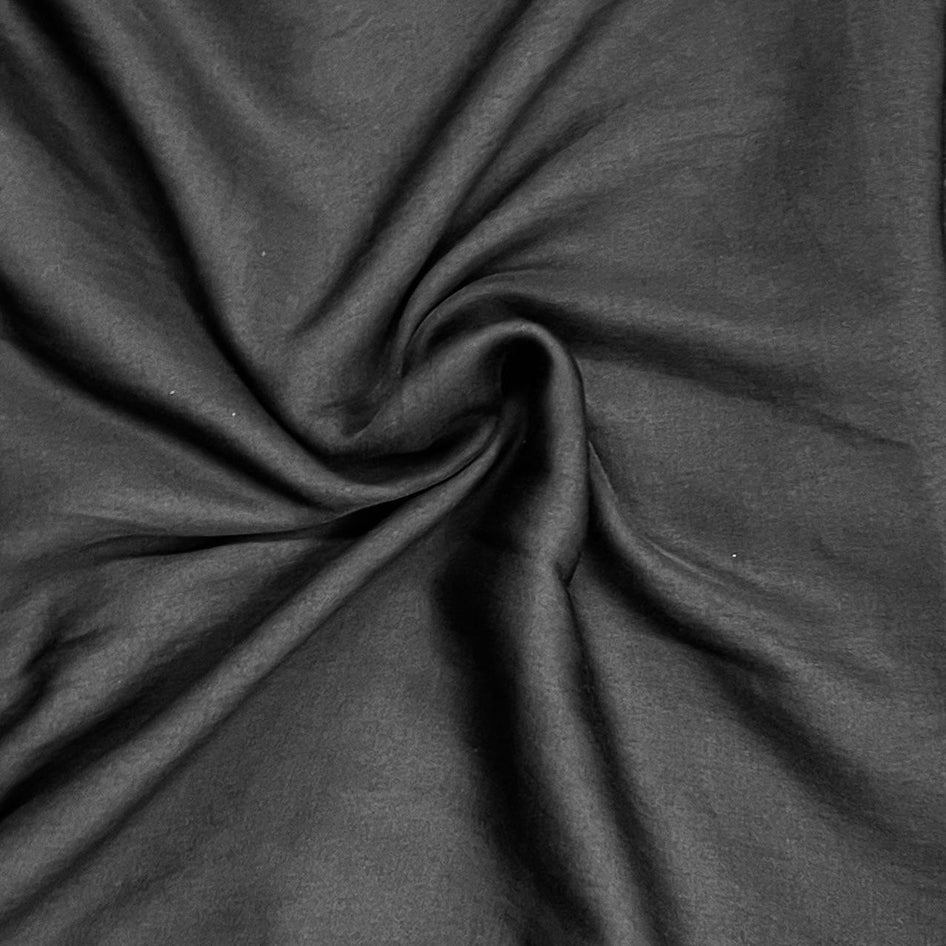 Pound A Metre 3 Metres Plain Beautiful Summer Viscose 55'' Wide (Black)