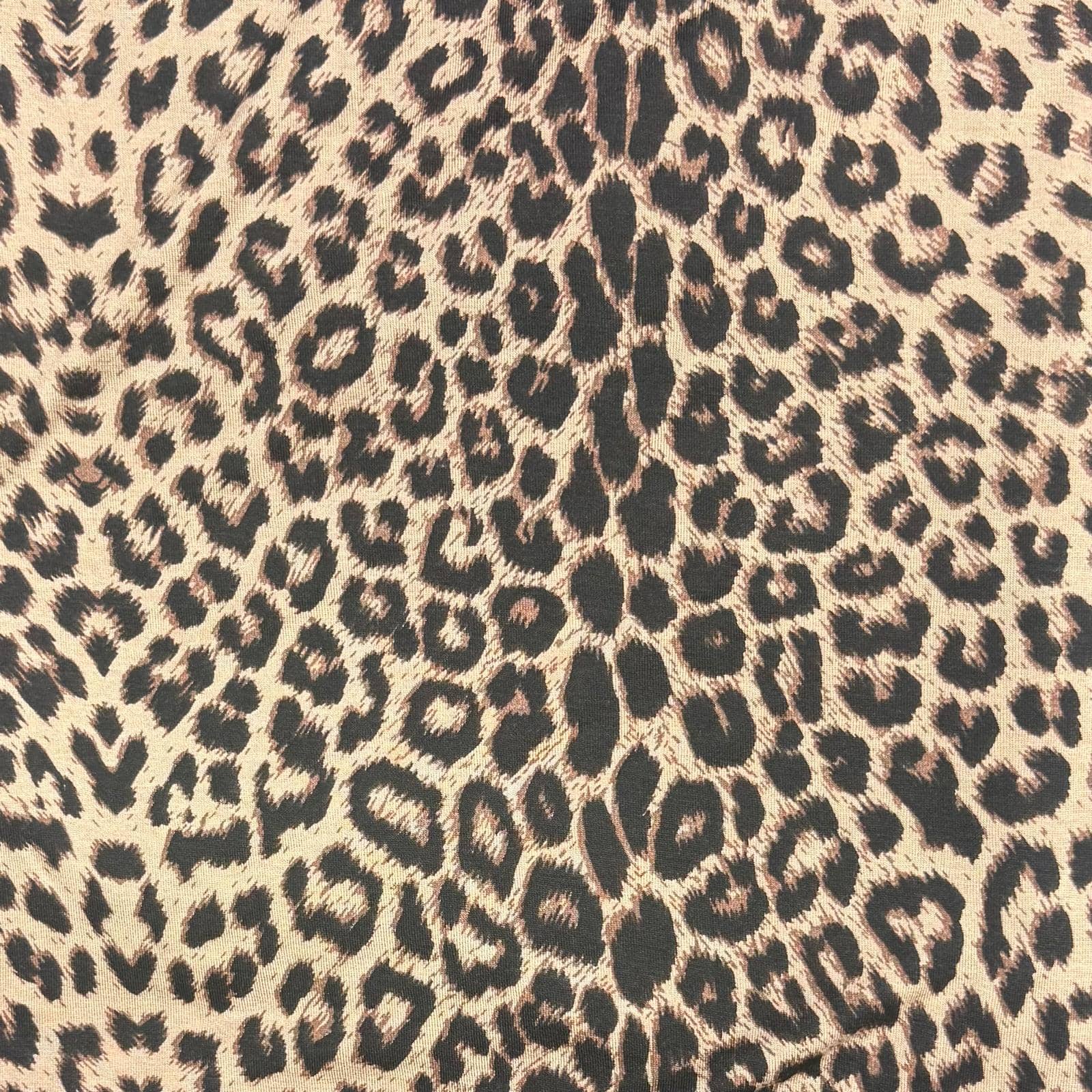 Pound A Metre 3 Metres Premium Cotton Jersey- 55'' Wide -(Cheetah)