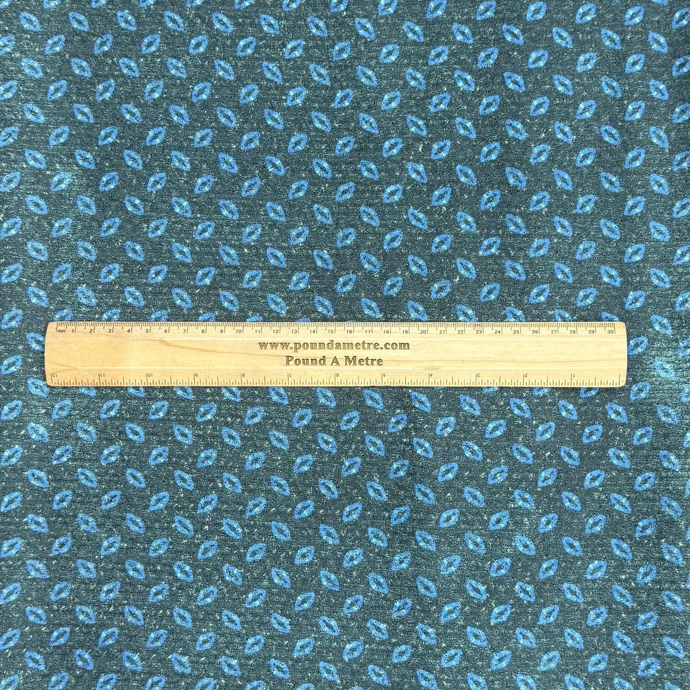 Pound A Metre 3 Metres Printed Benjamin Jersey 55" Wide (Beans)