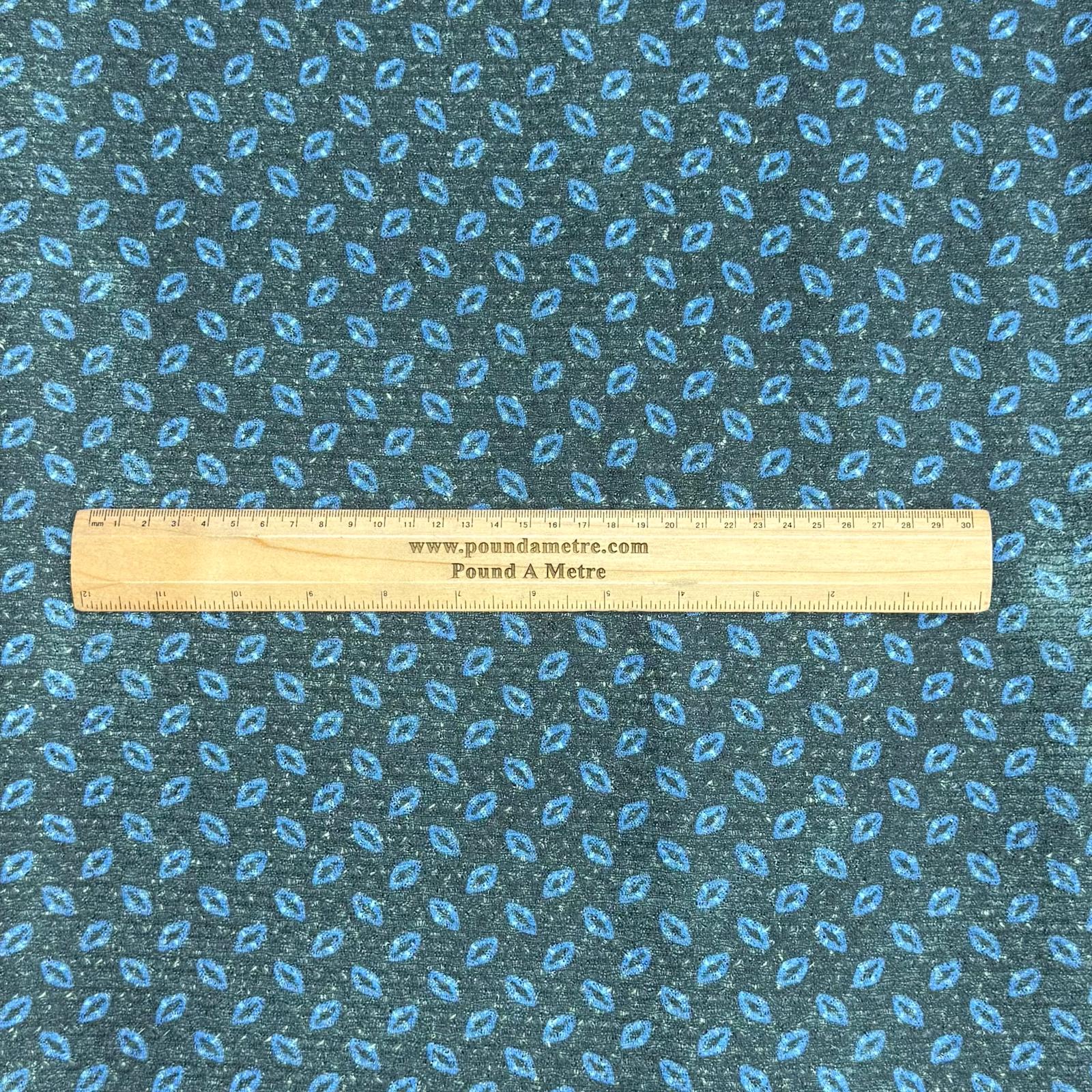 Pound A Metre 3 Metres Printed Benjamin Jersey 55" Wide (Beans)