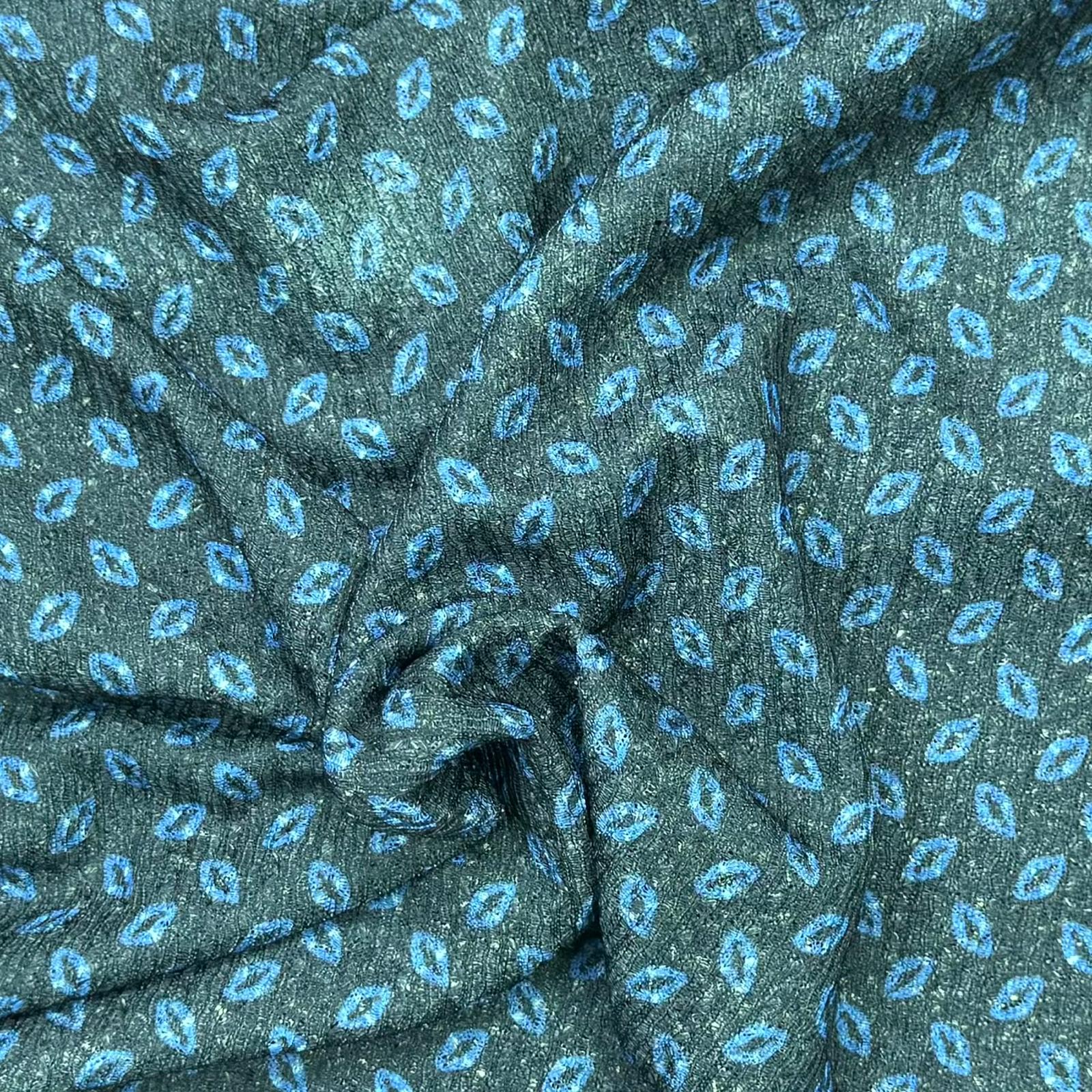 Pound A Metre 3 Metres Printed Benjamin Jersey 55" Wide (Beans)