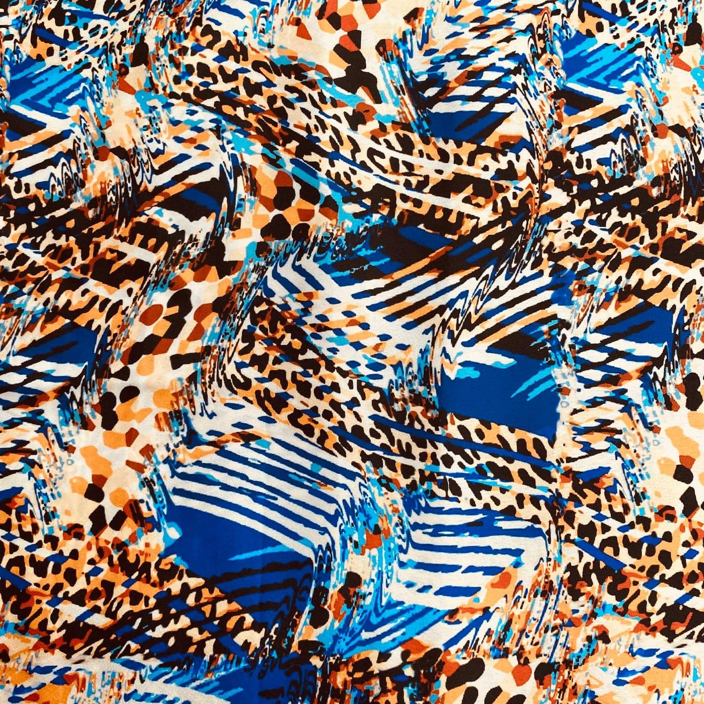 Pound A Metre 3 Metres Silky-Smooth Printed Satin- 45" Wide ()