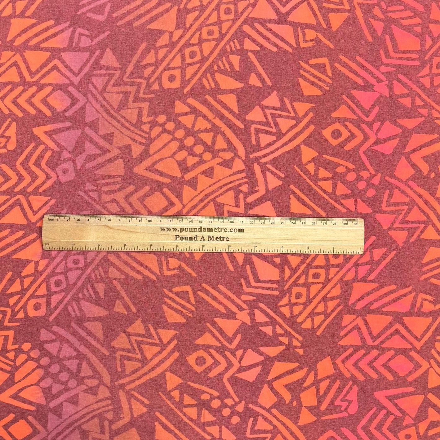 Pound A Metre 3 Metres Super Soft Printed Bengaline 55" Wide (Abstract)