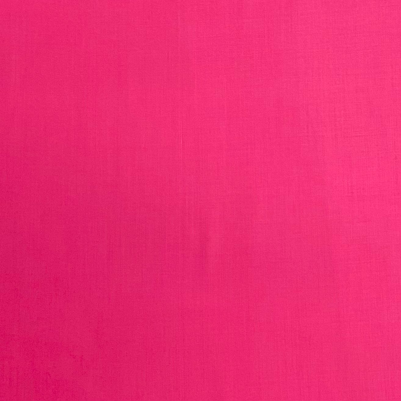 Pound A Metre 5 Metre Plain Cotton Poplin –  36” Wide - (Cerise)