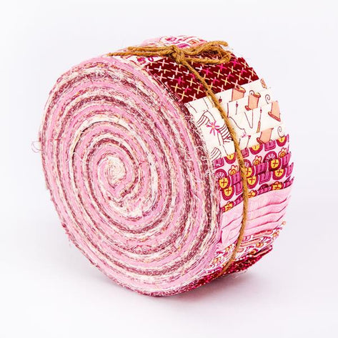 Pink Made with Love Swiss Roll - 20 Piece
