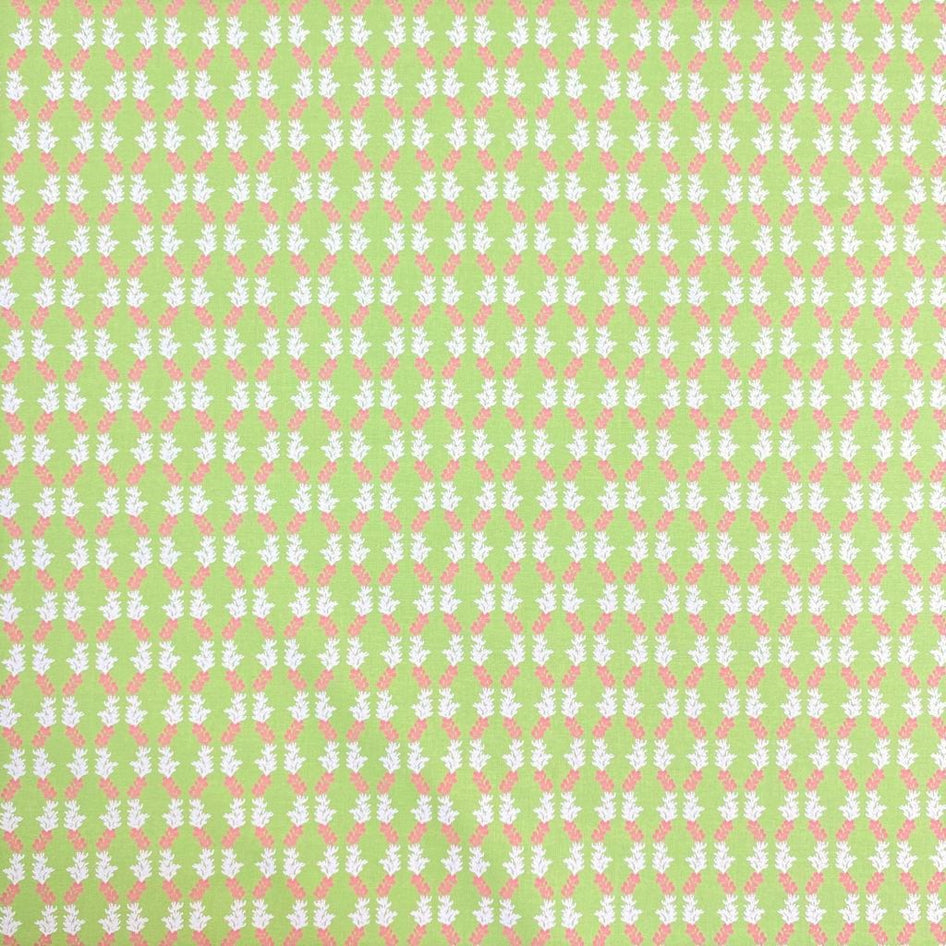Meadow Collection, Printed Digital Cotton, 'Green Vines' - 45" Wide