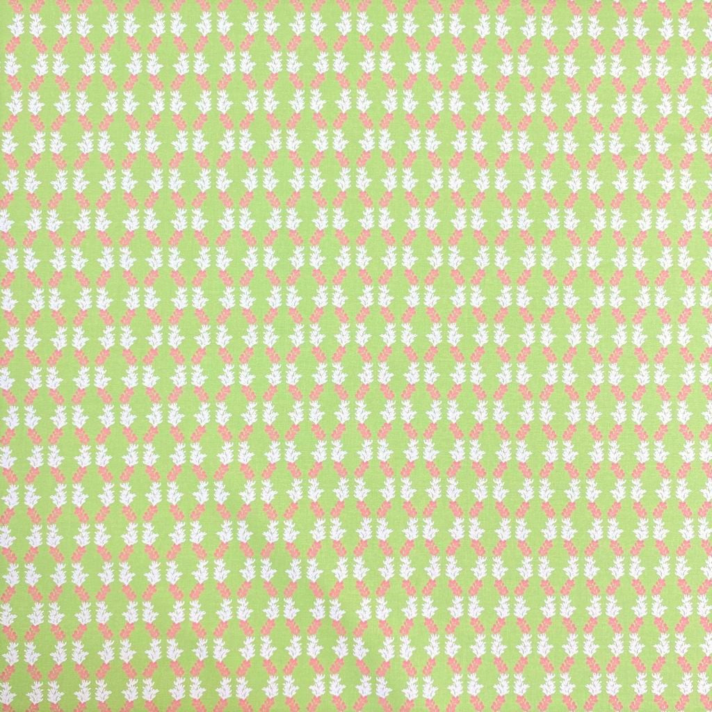 Meadow Collection, Printed Digital Cotton, 'Green Vines' - 45" Wide